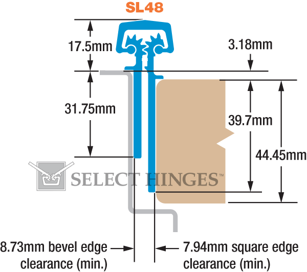 SL48 HD600 metric diagram