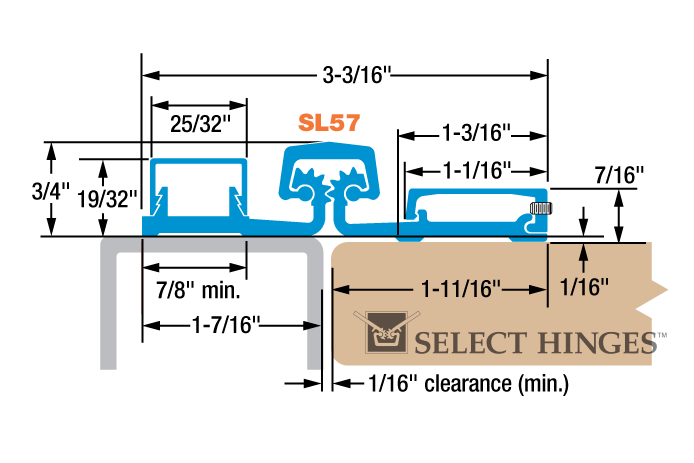 SL57 HD300/HD600 imperial diagram