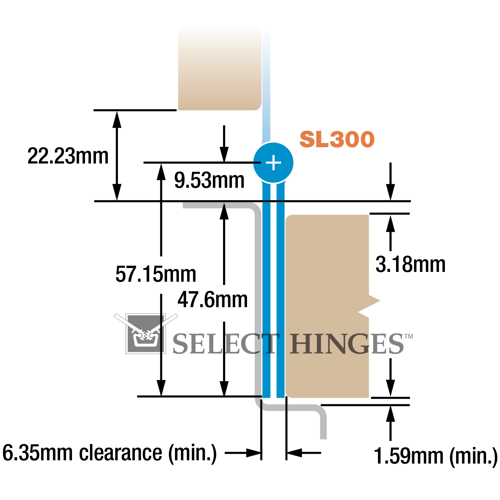 SL300 metric diagram