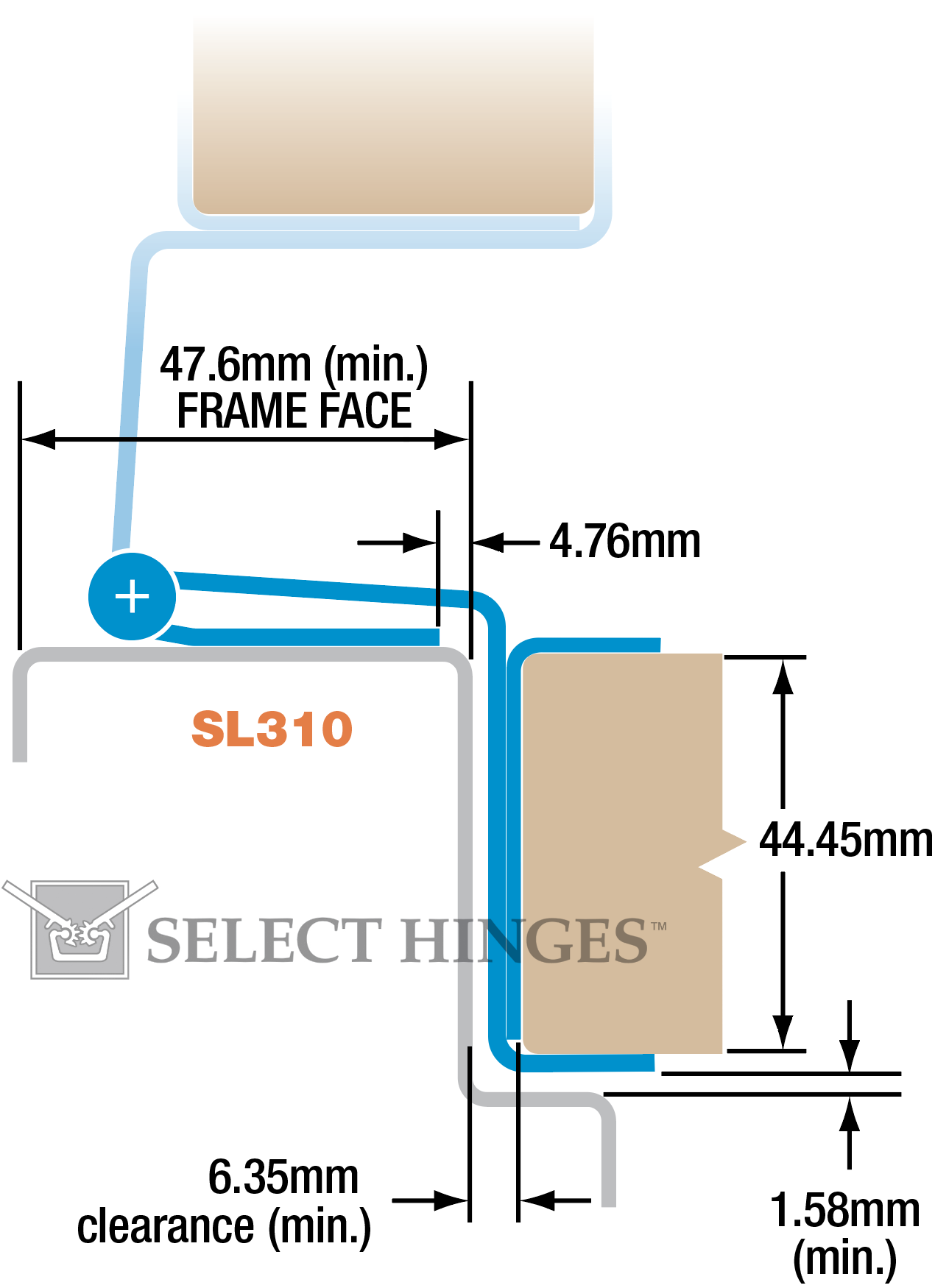SL310 metric diagram