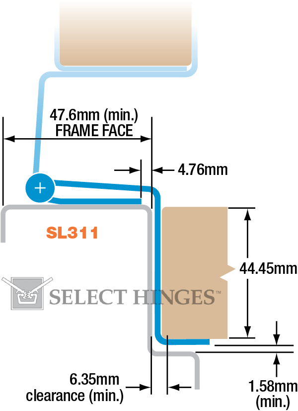 SL311 metric diagram