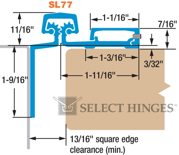SL77 HD600 imperial diagram