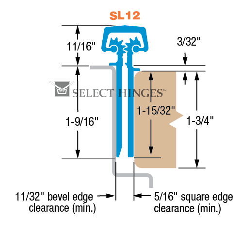 SL12 HD600 imperial diagram