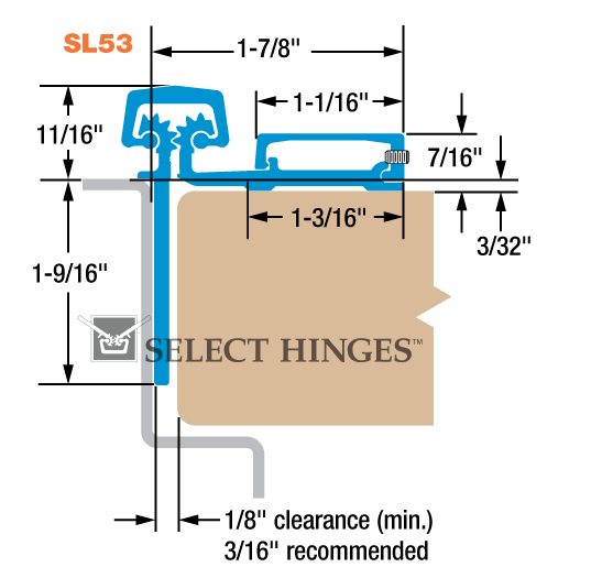 SL53 HD600 imperial diagram