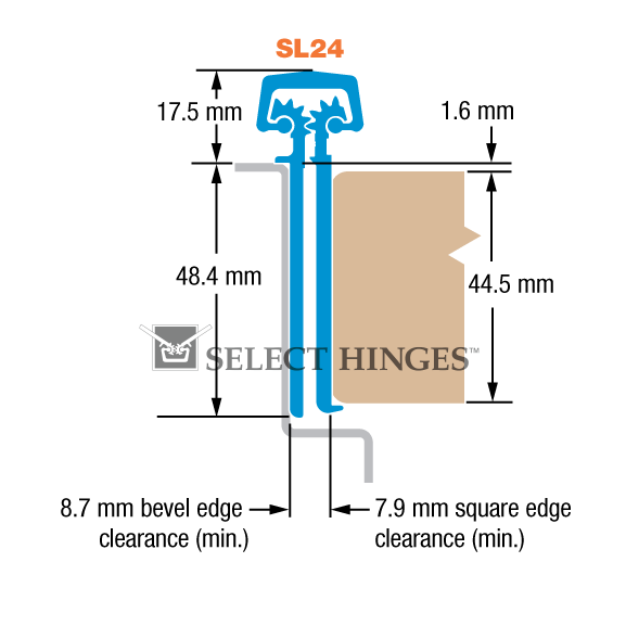 SL24 HD300/HD600/LL metric diagram